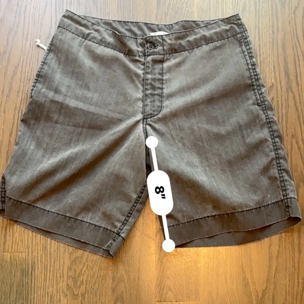 Faherty Mens Shorts Beige Khaki All Day Drawstring size 30 academia preppy E